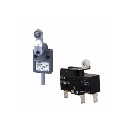 Eaton Compact Limit Switch, Side Rotary Actuator, SPDT Contact E47BCC15Y1